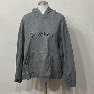 Calvin Klein Charcoal Gray Men's Hoodie
